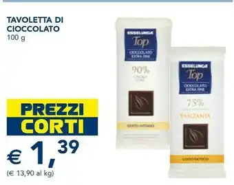 Esselunga Esselunga Tavoletta Di Cioccolato offerta