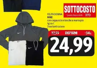 Nike Felpa Donna