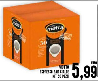 Iper Pellicano MOTTA ESPRESSO BAR CIALDE KIT 50 PEZZI offerta