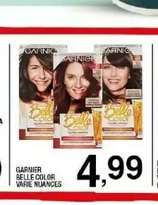 Sigma Garnier Belle Color Varie Nuances offerta