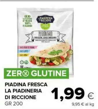 Tigre La piadineria di riccione Piadina Fresca offerta