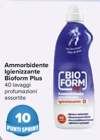 Carrefour Bioform Plus Ammorbidente Igienizzante 40 lavaggi offerta