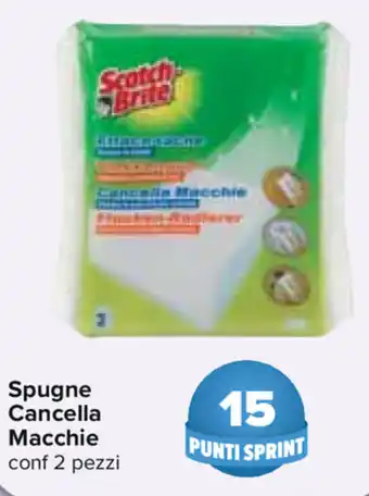 Carrefour Spugna Cancella Macchie 2 pezzi offerta