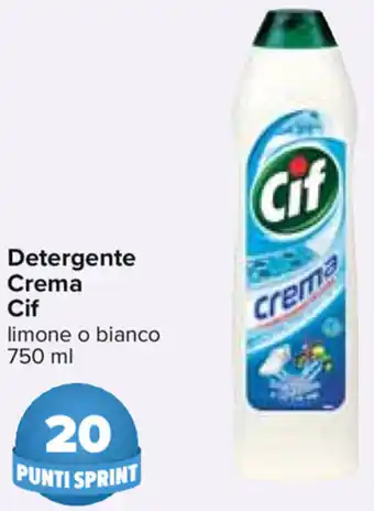 Carrefour Cif Detergente Crema 750ml offerta