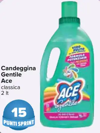 Carrefour Ace Candeggina Gentile 2lt offerta