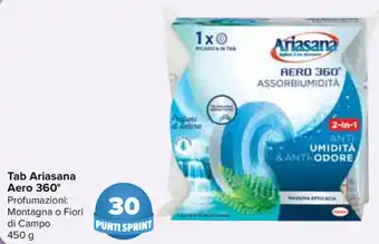 Carrefour Ariasana Aero 360° Tab 450g offerta
