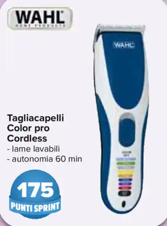 Carrefour Wahl Tagliacapelli Color pro Cordless offerta