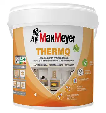 Eurobrico Pittura termoisolante 'thermo active a+' bianco 4 litri - max meyer offerta