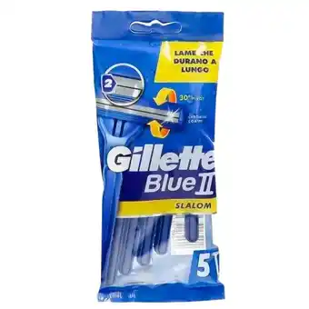 Franzy's Rosoio gillette blue ii slalom radi e getta 5 offerta