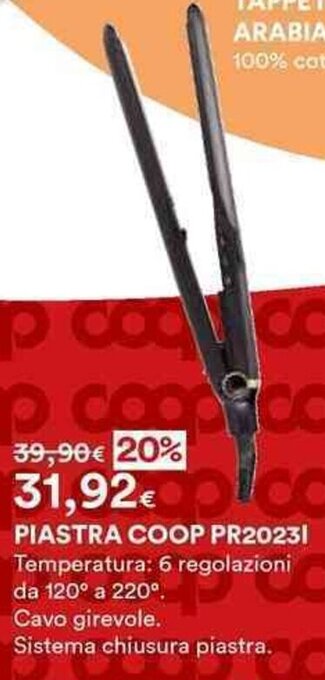 Ipercoop PIASTRA COOP PR2023I offerta