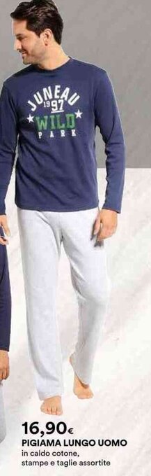 Ipercoop PIGIAMA LUNGO UOMO offerta