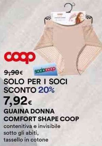 Ipercoop GUAINA DONNA COMFORT SHAPE COOP offerta