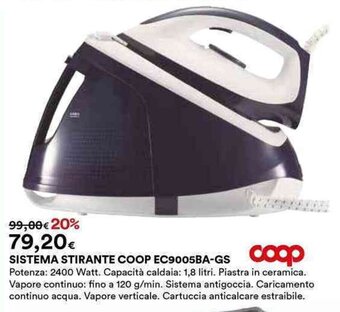 Ipercoop SISTEMA STIRANTE COOP EC9005BA-GS offerta
