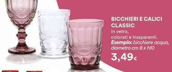 Ipercoop BICCHIERI E CALICI CLASSIC offerta