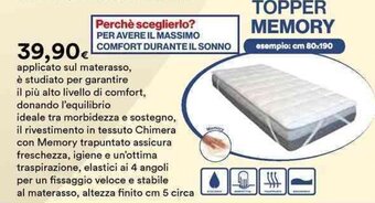 Ipercoop TOPPER MEMORY offerta
