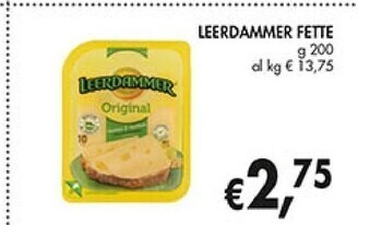 Leerdammer fette