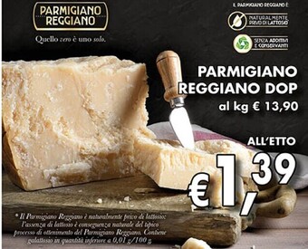 Parmigiano reggiano dop