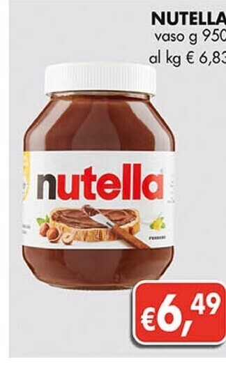 Coal Ferrero nutella offerta