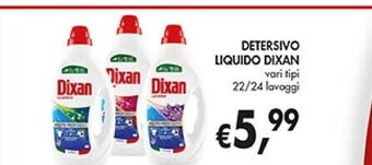 Coal Dixan detersivo liquido offerta