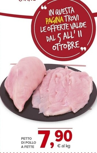 Todis Petto di pollo a fette offerta