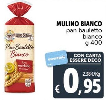 Gourmet Déco Mulino bianco pan bauletto bianco offerta