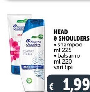 Head & shoulders shampoo