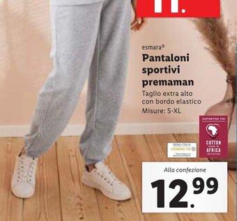 esmara Pantaloni sportivi premaman S-XL