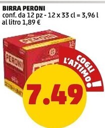 PENNY Peroni birra offerta