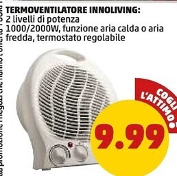PENNY Innoliving termoventilatore offerta