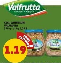 PENNY Valfrutta ceci, cannellini offerta
