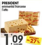 President emmental francese