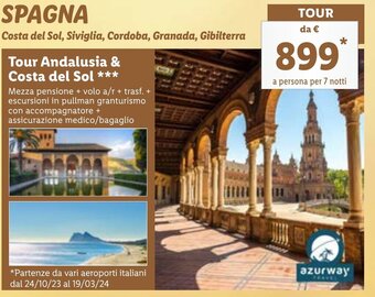 Lidl Tour Andalusia & Costa del Sol offerta