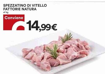 Coop SPEZZATINO DI VITELLO FATTORIE NATURA offerta