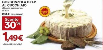 Coop GORGONZOLA D.O.P. AL CUCCHIAIO offerta