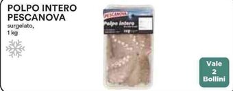 Coop POLPO INTERO PESCANOVA 1 kg offerta