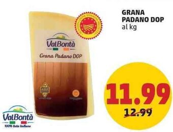 PENNY ValBontà Grana Padano DOP offerta