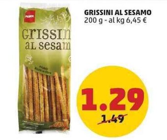 PENNY Penny GRISSINI AL SESAMO 200 g offerta