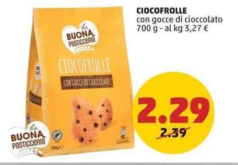 CIOCOFROLLE con gocce di cioccolato 700 g