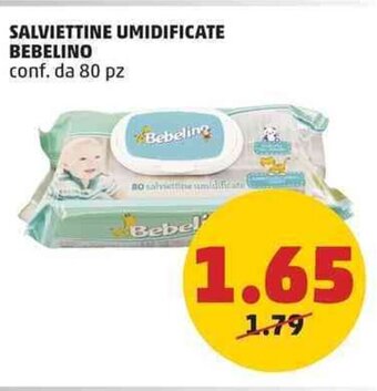 PENNY SALVIETTINE UMIDIFICATE BEBELINO conf. da 80 pz offerta