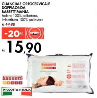 Bennet GUANCIALE ORTOCERVICALE DOPPIAONDA BASSETTIMANIA offerta