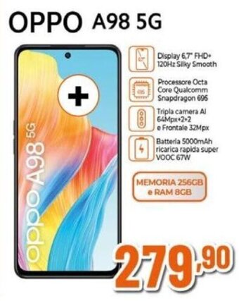 Expert oppo A98 5G offerta