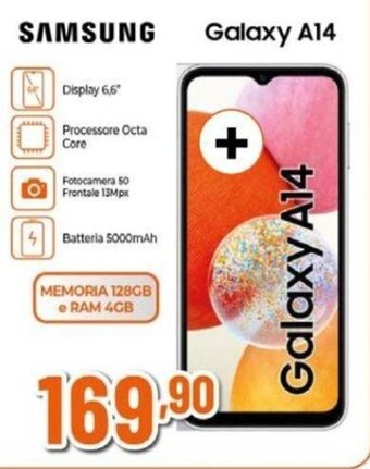 Expert SAMSUNG Galaxy A14 offerta