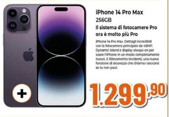 Expert iPhone 14 Pro Max 256GB offerta