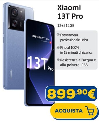 Euronics Xiaomi 13T Pro offerta