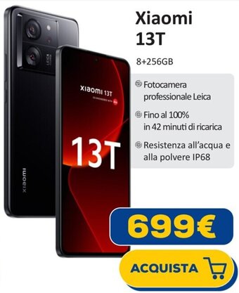 Euronics Xiaomi 13T offerta