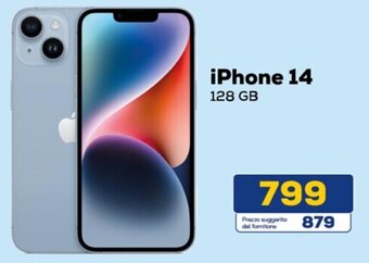 Euronics iPhone 14 128 GB offerta