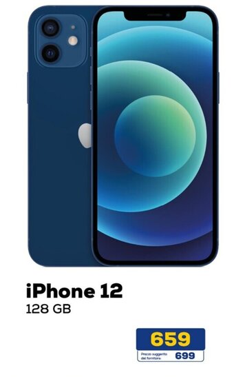Euronics iPhone 12 offerta