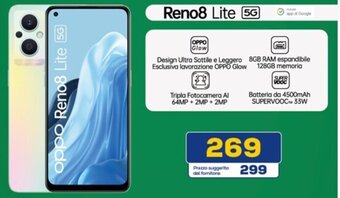 Euronics Reno8 Lite 5G offerta