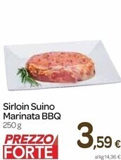 Carrefour Express Sirloin suino marinata bbq offerta