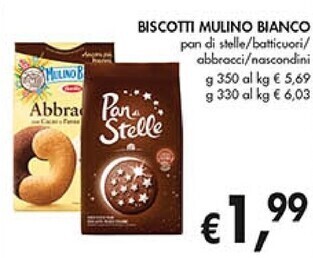 Coal Mulino bianco biscotti offerta